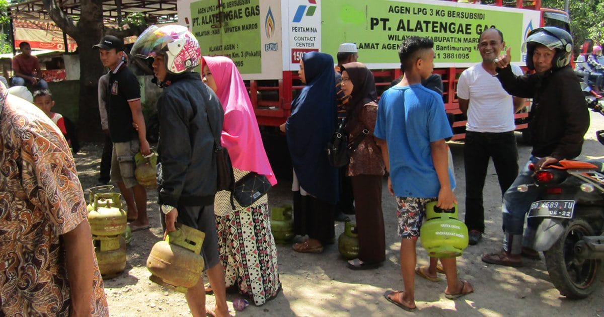 Warga Masih Berburu LPG 3 Kg
