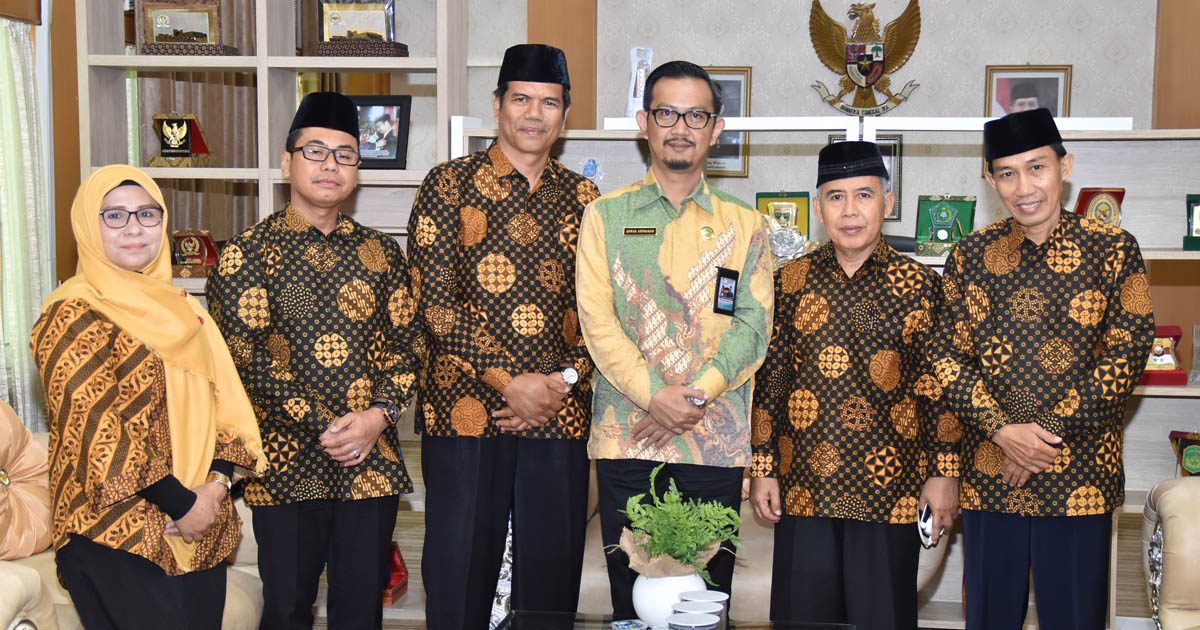 Silaturahmi Kepala Kemenag Sulsel, LDII Sulsel Siap Bantu Pemerintah Berantas Buta Aksara Alquran