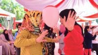 Lies F Nurdin Gelar Lomba Jelang Hari Kemerdekaan