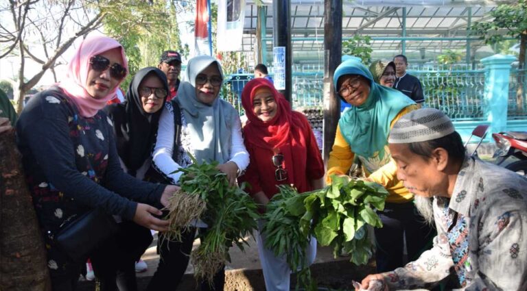 Plt Lurah Biring Romang Launching Pasar Tani Pekanan 8 Lurah Biring Romang