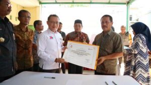 PT Nusa Persada Propertindo Serahkan PSU ke Pemerintah Kota Makassar