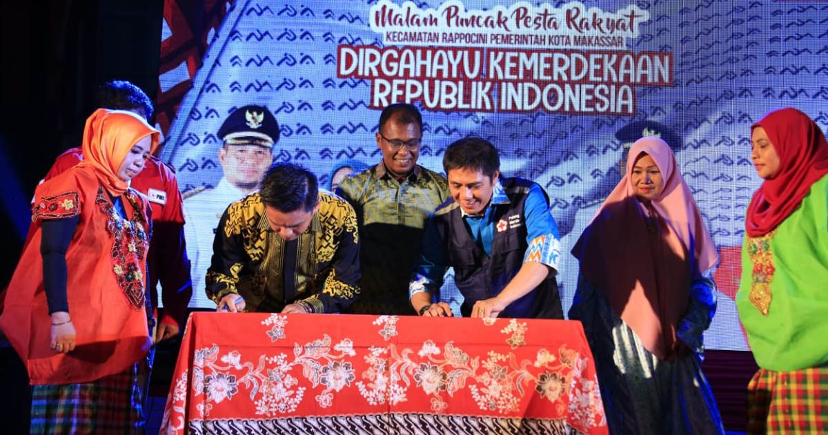 Pesta Rakyat Rappocini, Iqbal Apresiasi MoU Kampung Donor Darah