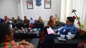 Abdul Hayat Terima Kunjungan Pemenang Lomba Perpustakaan Tingkat Provinsi Sulsel