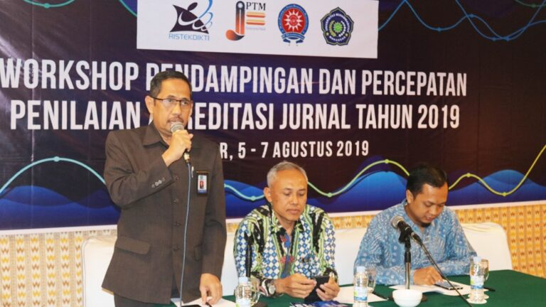 Rektor Unismuh Makassar Buka Workshop P3AJ Tahun 2019
