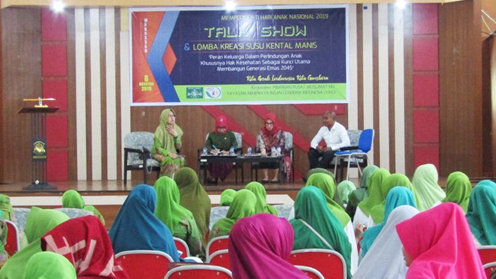 Talkshow PP Muslimat NU bekejasama Yayasan Abhipraya Insan Cendekia Indonsia YAICI 02
