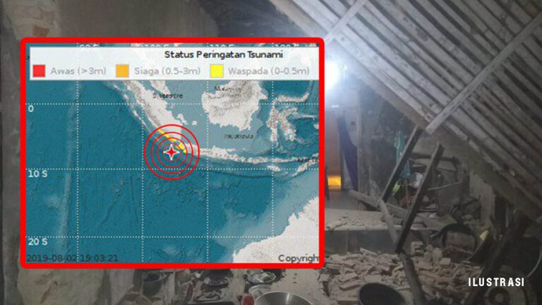 Gempa 6,9 M, Sejumlah Rumah Rusak Berat 3 UPDATE GEMPA
