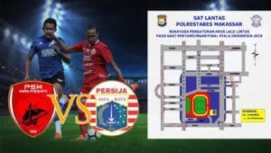 Sejumlah Ruas Jalan Dipastikan Macet Saat Leg kedua Final Piala Indonesia Digelar