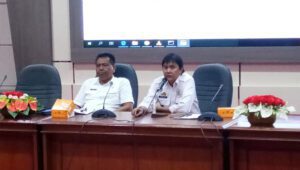 Terima Diskominfo Sulteng, Lukmanuddin Paparkan Aplikasi yang sudah dijalankan
