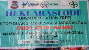 Kelurahan Biring Romang Deklarasi ODF