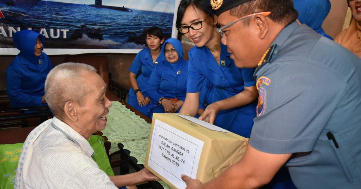 Lantamal VI Laksanakan Anjangsana ke Purnawirawan dan Wredatama TNI AL 03