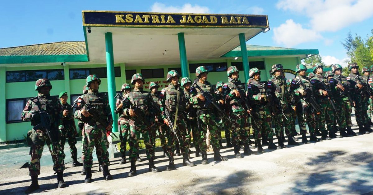 Operasi gabungan TNI Polri mengamankan desa desa di Nduga Papua