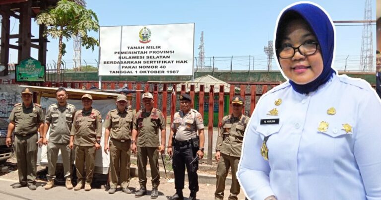 Pasang Papan Bicara di Stadion Mattoangin, Nurlina Tegaskan Itu Aset Pemprov 4 Pasang Papan Bicara di Stadion Mattoangin Nurlina Tegaskan Itu Aset Pemprov 02