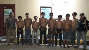 Resmob Polsek Panakkukang Amankan 9 Orang Pelaku Perampasan Mobil