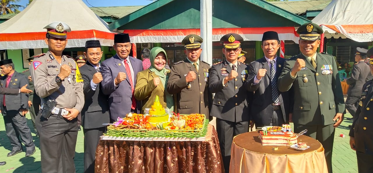 Beri Kejutan di HUT TNI Polisi Serbu Kodim Pangkep 2