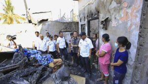 Tinjau Lokasi Kebakaran, Iqbal Suhaeb Ingatkan Waspadai Potensi Kebakaran
