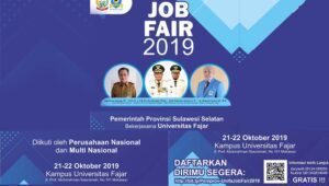 Pemprov Sulsel dan  Unifa Gelar Job Fair 2019