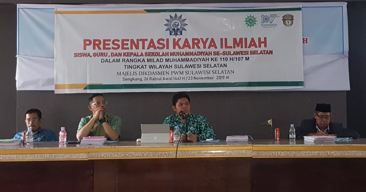 Inilah Pemenang Lomba Karya Ilmiah Peringati Milad ke 107 Muhammadiyah Sulsel