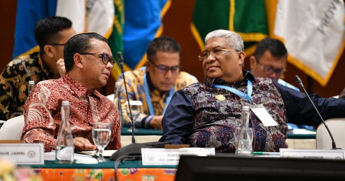 Nurdin Abdullah Paparkan Keadaan Seko Depan Gubernur se Indonesia 01