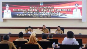 Wagub Sulsel Buka Rakor Bantuan Keuangan Daerah