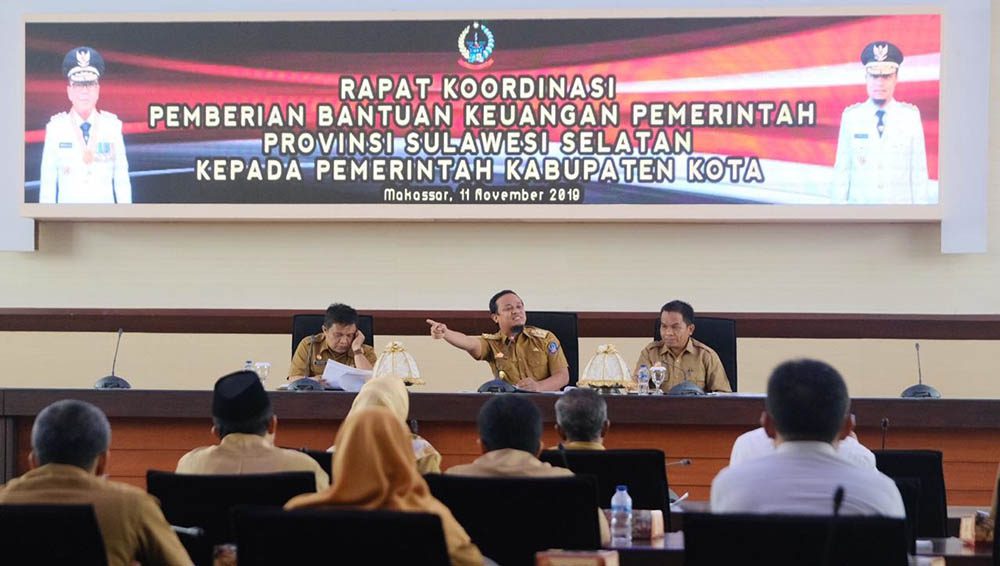 Rakor Bantuan Keuangan Daerah