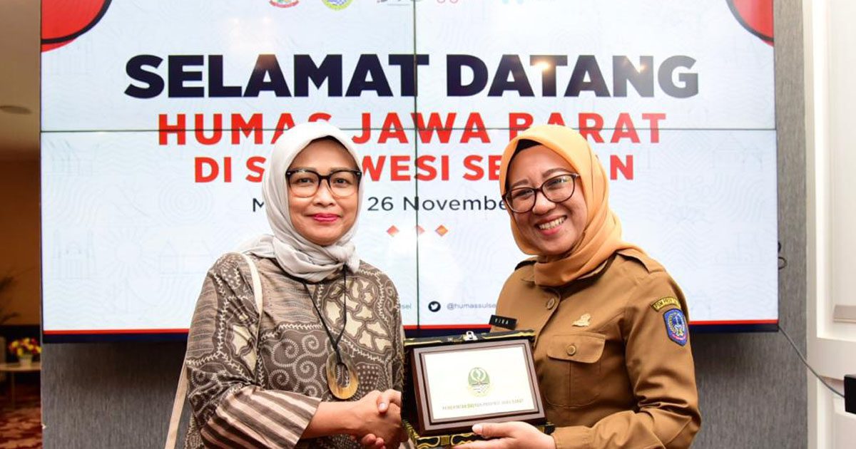 Studi Komparasi Humas Jabar Berkunjung ke Humas Sulsel