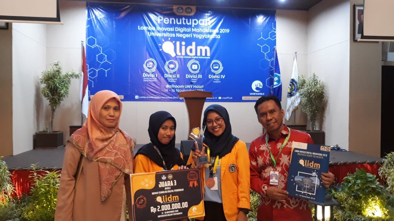 Wakili UNM Dua Mahasiswa ini Sabet Medali Perunggu di Yogyakarta 3