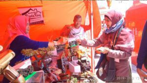 Pucuk Coolinary Festival - Tukar Botol Teh Pucuk Kamu, Dapatkan Miniatur Sepeda Motor Resycle 2 birma rumah kreatif1