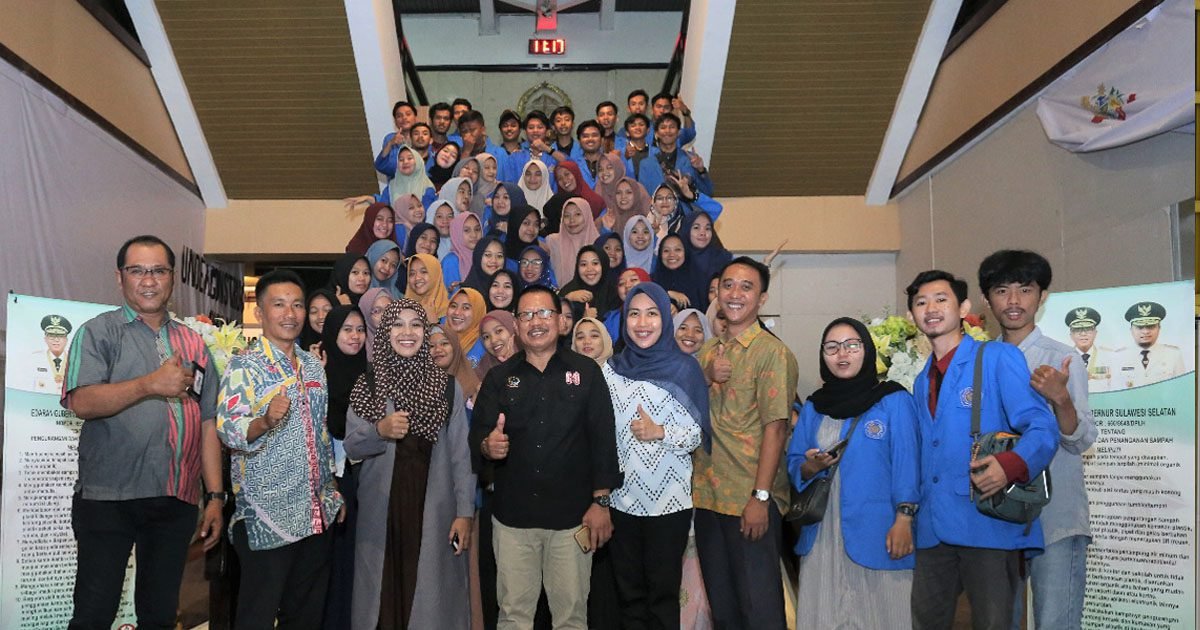 50 Mahasiswa Unismuh Belajar Praktik Kehumasan di Humas Pemprov Sulsel
