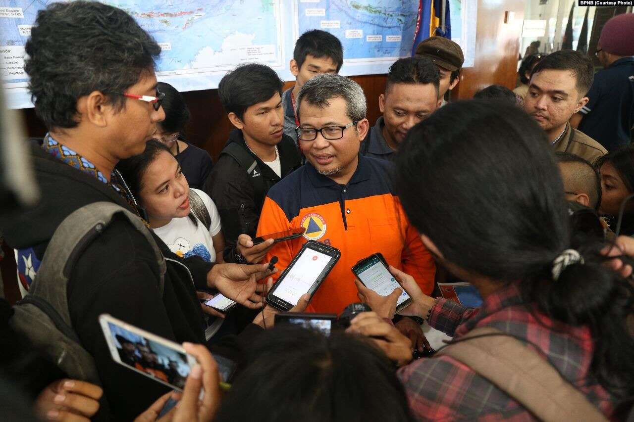 BNPB Catat, 3.721 Bencana & 477 Korban Meninggal di 2019 2 Agus Wibowo Kepala Pusdatin dan Komunikasi Kebencanaan BNPB.