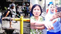 Meski Ditentang Warga, Pembongkaran Portal di Kelurahan Kasi-kasi, Kecamatan Rapocini Tetap Dilanjutkan
