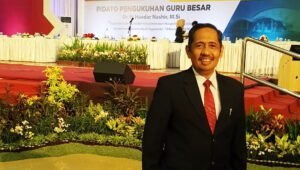 Rektor Unismuh Makassar Hadiri Pengukuhan Guru Besar Ketua Umum PP Muhammadiyah