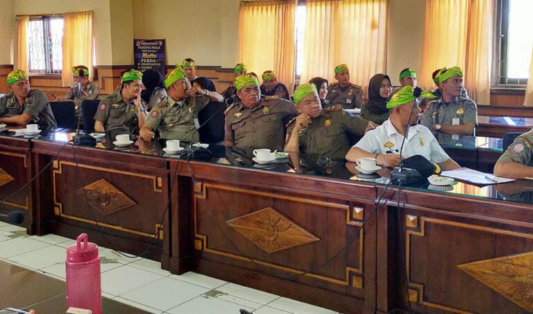 Jajaran Satpol PP Sulsel Lakukan Studi Tiru ke Provinsi Bali, Terkait Perda Trantibum, 4 Satpol PP Sulsel 2