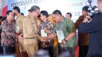 Serahkan 3000 Sertifikat Tanah, Gubernur harap bisa Dimanfaatkan Sebaik-Baiknya