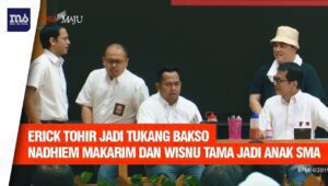 Saat Menteri Adu Akting di depan Presiden: Pentas #PrestasiTanpaKorupsi