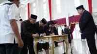 Lantik 12 Pejabat Eselon II & III, Sekprov : Ini Hanya Penyegaran Organisasi