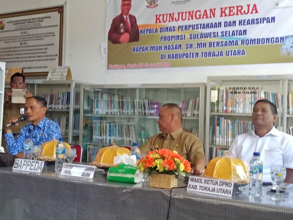 Temui DPK Toraja Utara, Moh Hasan: DPK Harus Mencerdaskan Masyarakat