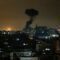 Asap membubung menyusul serangan udara Israel terhadap Kota Gaza