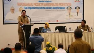 Buka Pelatihan Wirausaha Baru Produktif, Sekprov Tekankan Peningkatan Kapasitas SDM & Daya Saing
