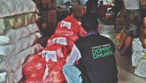 Dompet Dhuafa Salurkan Logistik & Pos Hangat bagi Korban Banjir Bandang di Sangihe