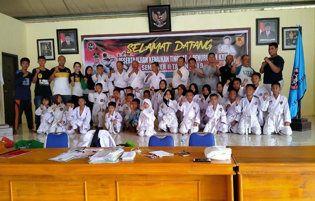 Inkanas Lutra Gelar Ujian Kenaikan Tingkat, 200 Karateka