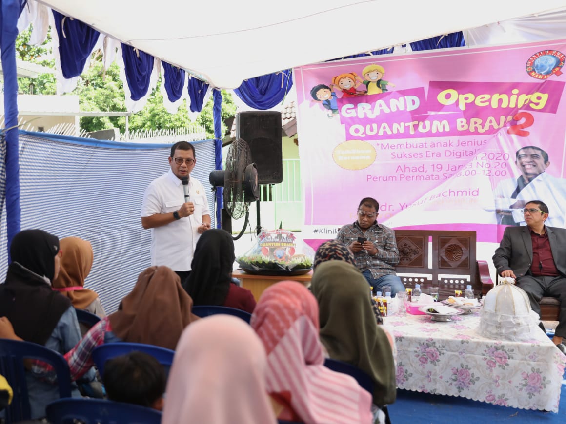 Iqbal Resmikan Sekolah Inklusi Quantum Brain 2