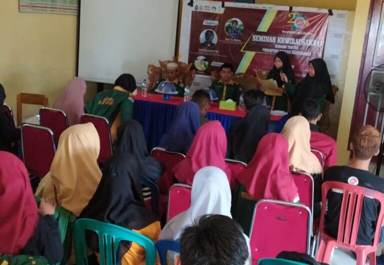 Karang Taruna Persatuan Pemuda Mangindara Takalar Gelar Seminar Kewirausahaan