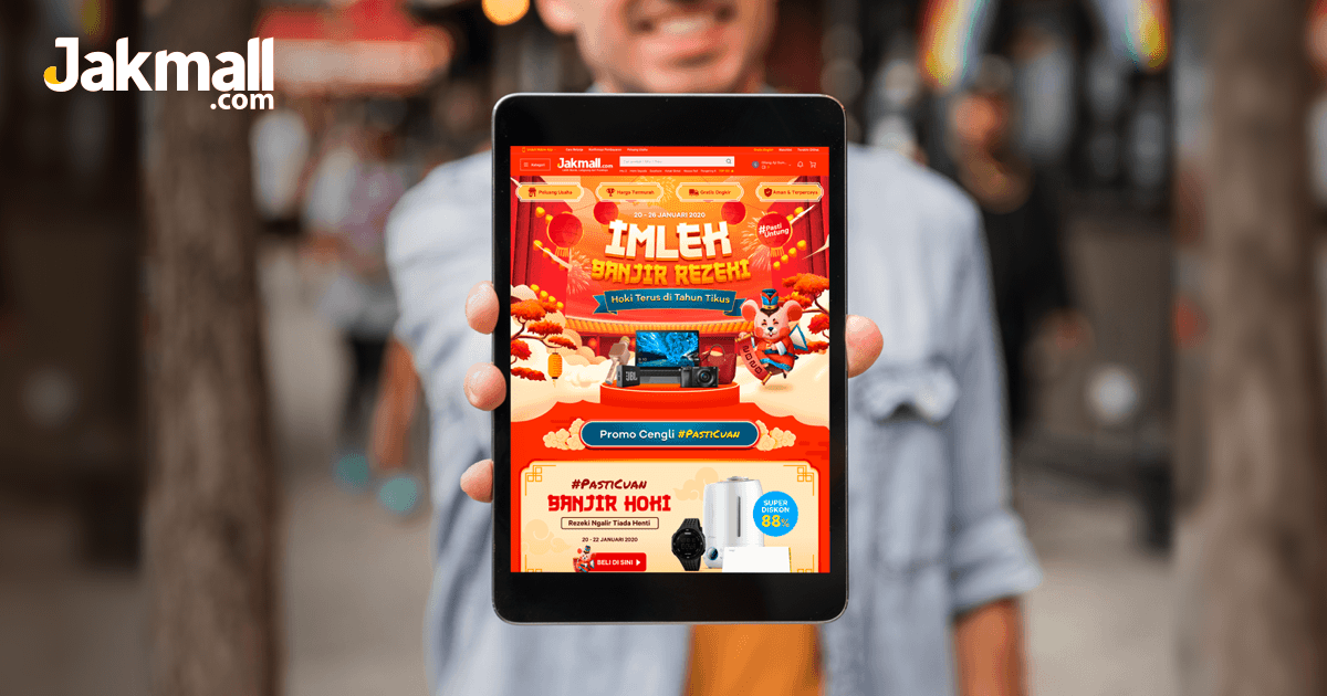 Makin Hoki Peluang Usaha dan Promo Imlek 2020 di Jakmall 1