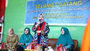 Monitoring Pembinaan Dasawisa di Rappocini, Ketua TP PKK Tekankan Maksimalkan Tugas PKK