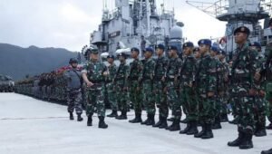 Pangkogabwilhan I Pimpin Apel Gelar Pasukan Pengamanan Laut Natuna