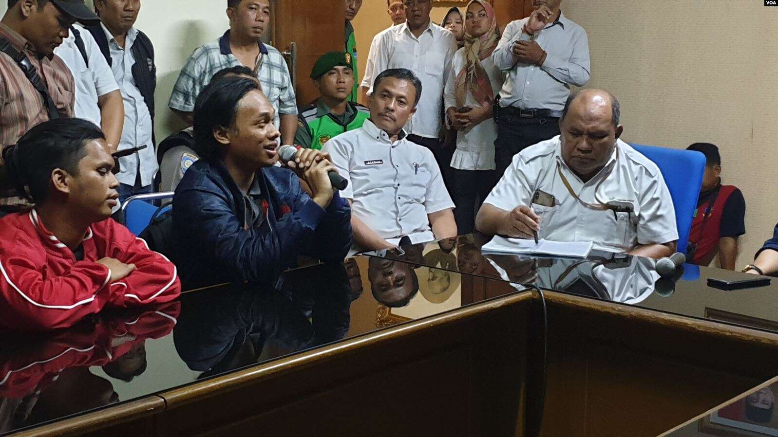 Perwakilan penyandang disabilitas Dian Wardiana