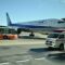 Pesawat milik maskapai All Nippon Airways yang disewa pemerintah Jepang untuk mengevakuasi warga Jepang di Wuhan
