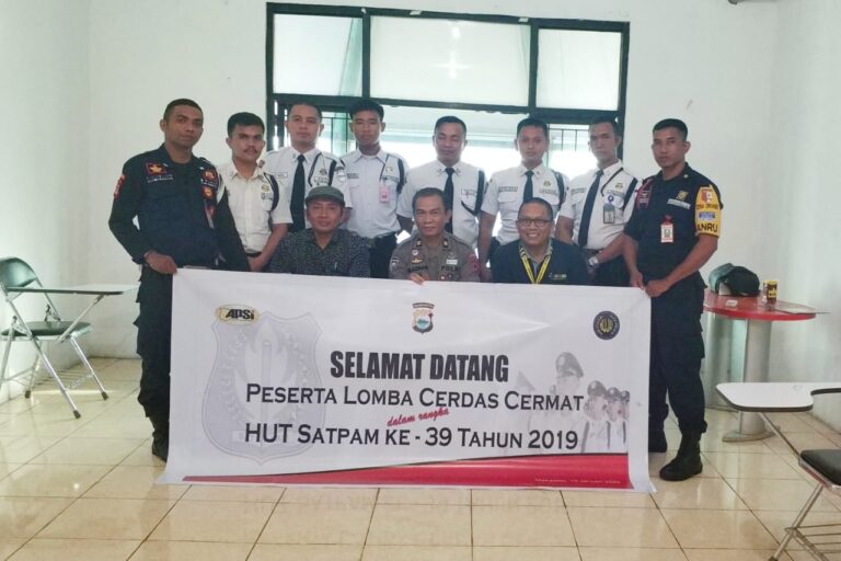 Satpam PT. Persada di Bank Indonesia Juara I Cerdas Cermat HUT Satpam Ke 39 Tingkat Polda Sulsel 1