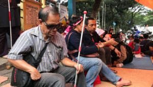 41 Penyandang Disabilitas Netra ‘Diusir’ Asrama Wyata Guna
