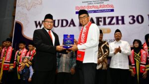 Wisuda 38 Penghafal Quran, Gubernur Berharap Isi Alquran Diaplikasikan Dalam Kehidupan